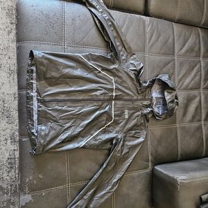 Men's Black Hooded Jacket